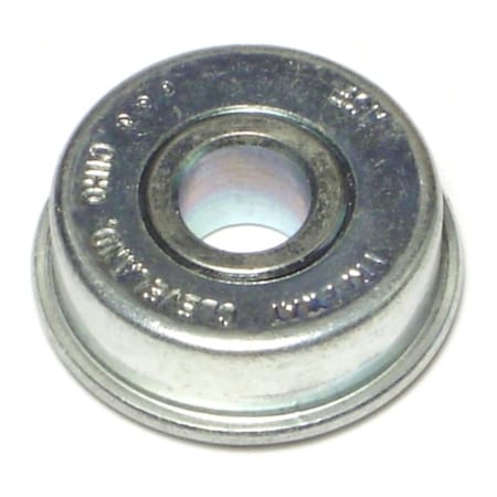 Midwest Fastener 3/8" x 1-1/8" Zinc Plated Steel Flange Bearings 3PK 66621